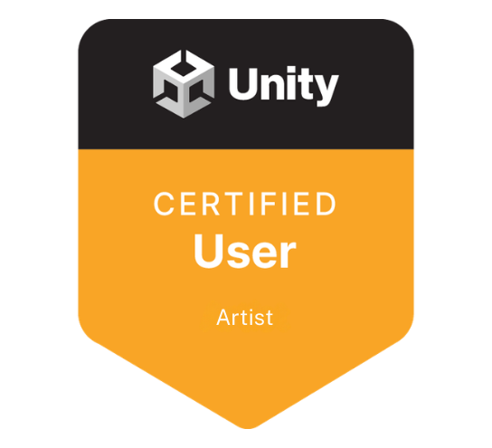 Unity Certified User Artist Unity Certified User – Artist - Image 1